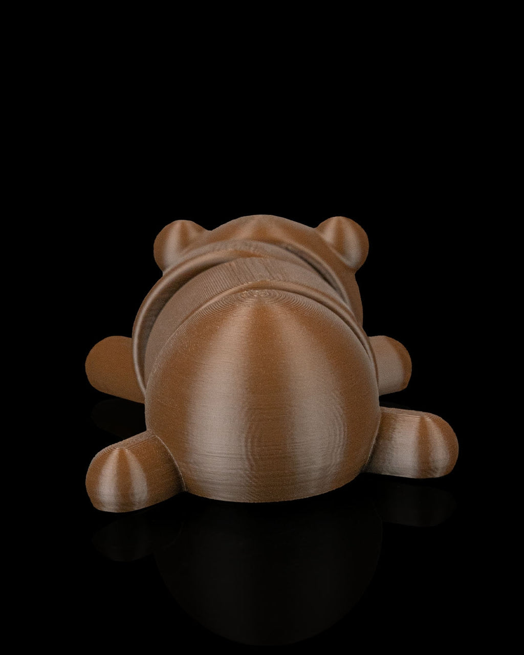 3D Printed Bear Sprawl — Statuette / Keychain