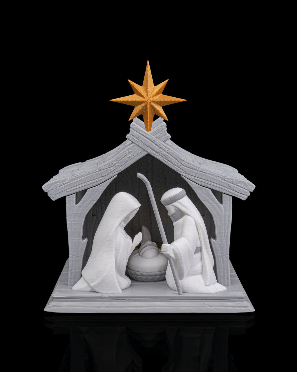 Bright Nativity — Illuminated Table Lamp