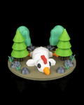3D Printed Chicken Roost — Decorative Collectible