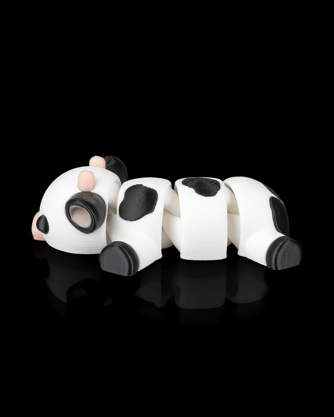 3D Printed Cow Cuddle — Decorative Collectible