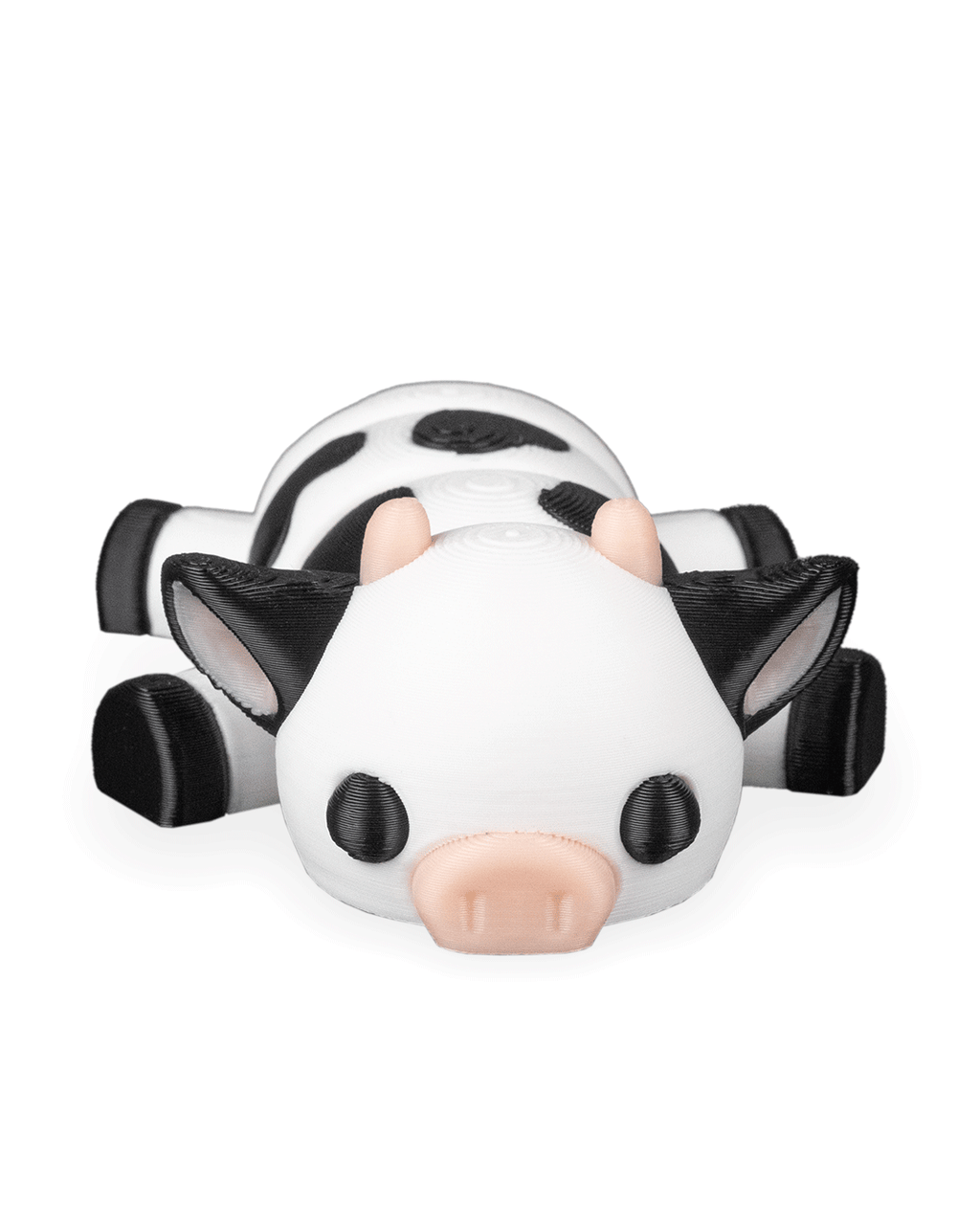 3D Printed Cow Cuddle — Decorative Collectible