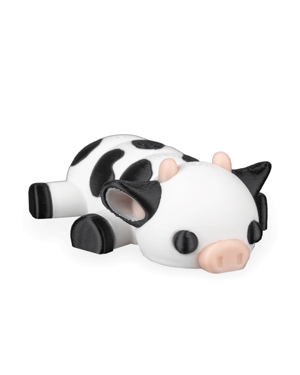 3D Printed Cow Cuddle — Decorative Collectible