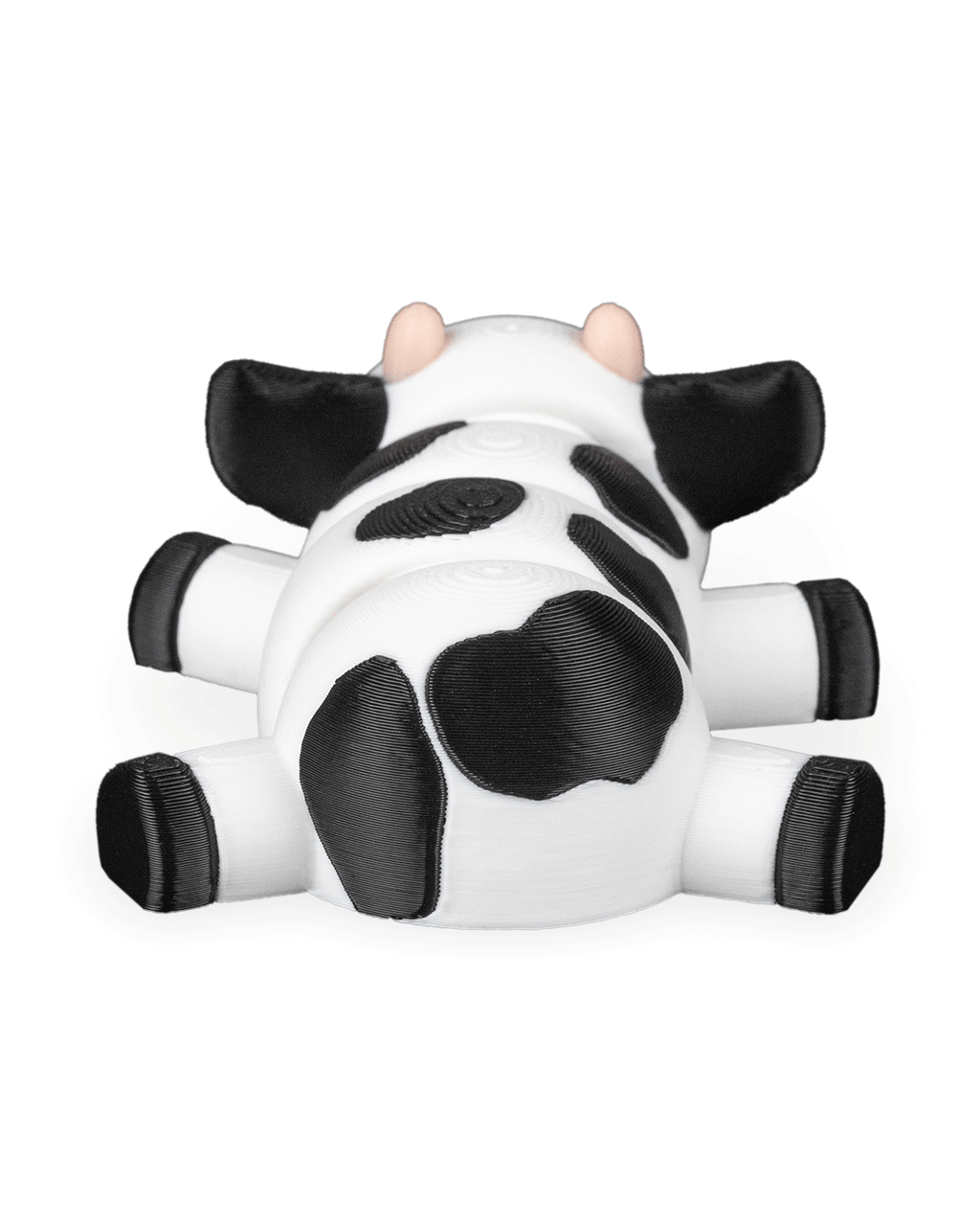 3D Printed Cow Cuddle — Decorative Collectible
