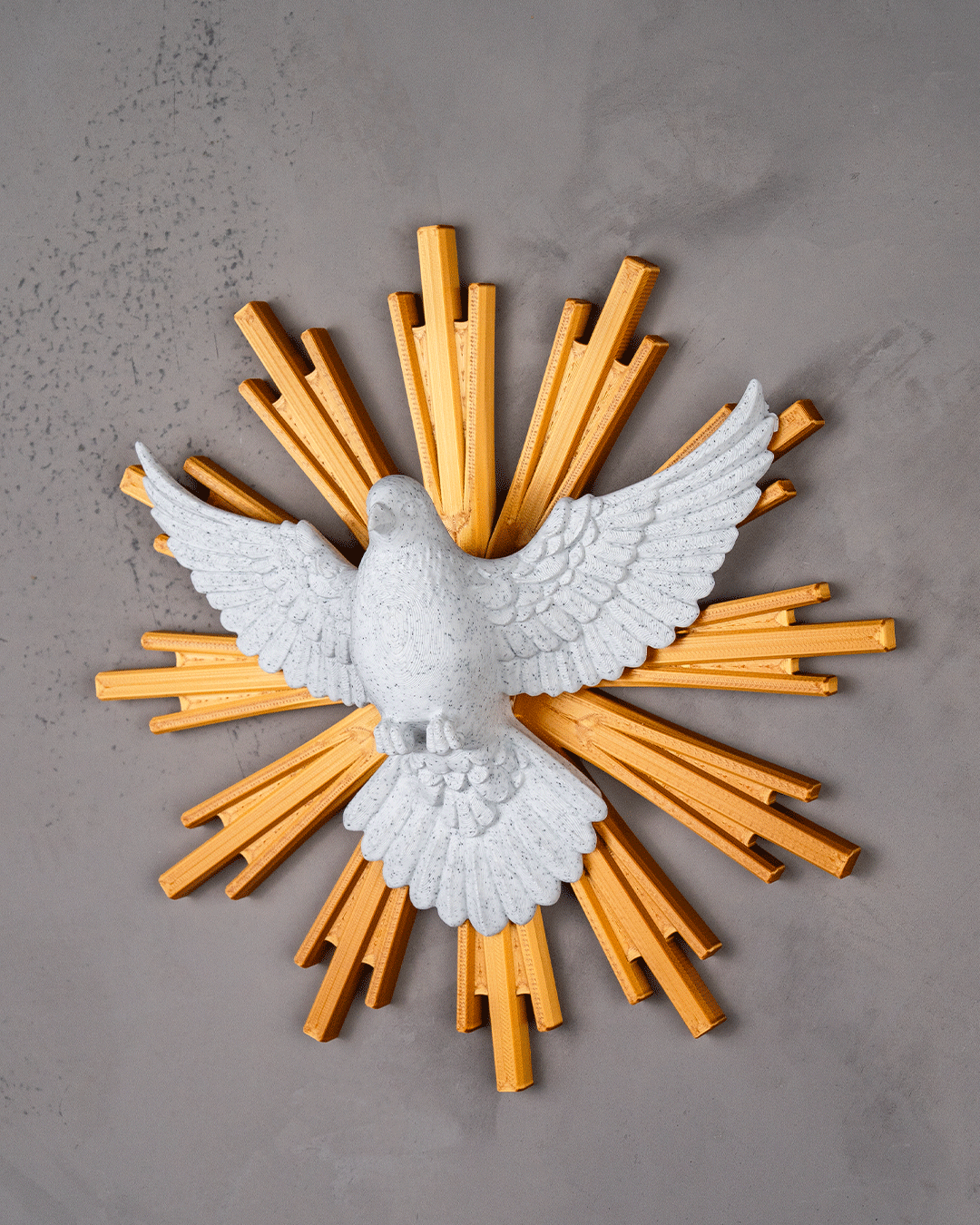 Dove of Peace - 22cm Wall Mount