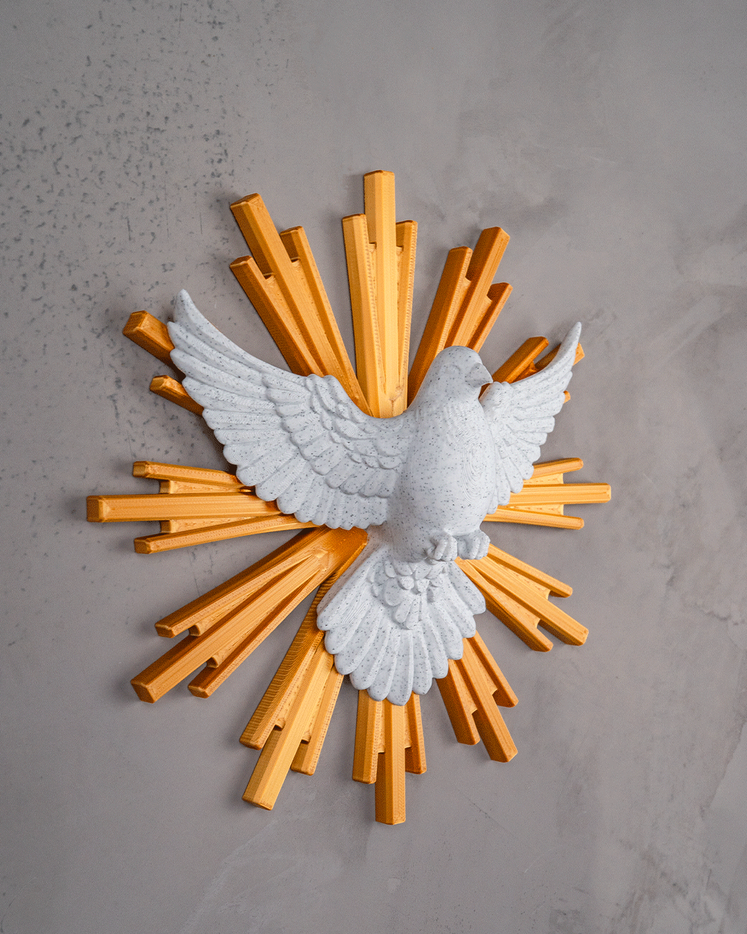 Dove of Peace - 22cm Wall Mount