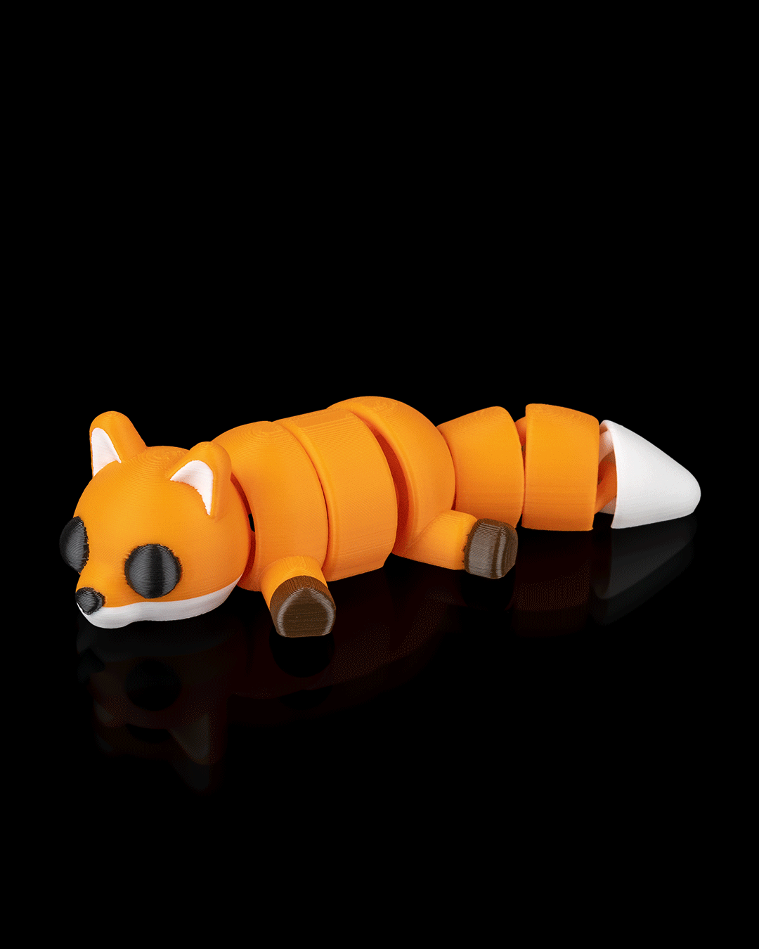 3D Printed Fox Linger — Decorative Collectible