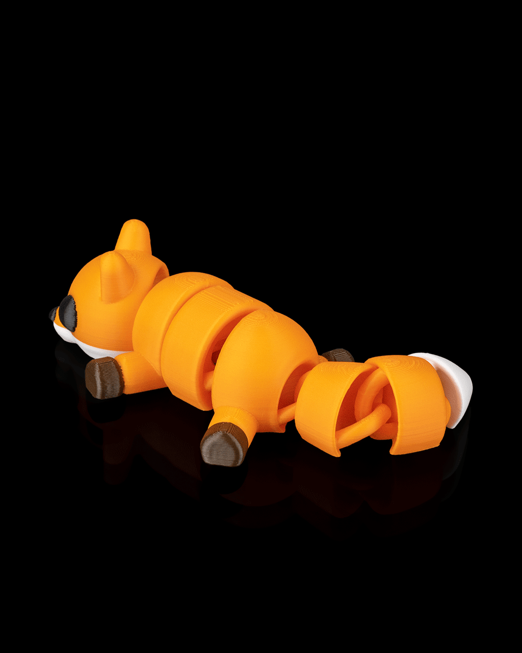 3D Printed Fox Linger — Decorative Collectible