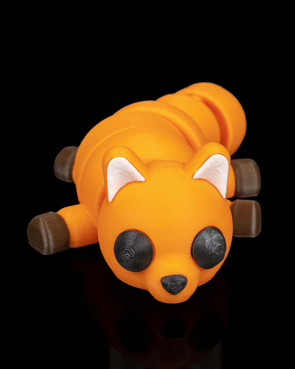 3D Printed Fox Linger — Decorative Collectible