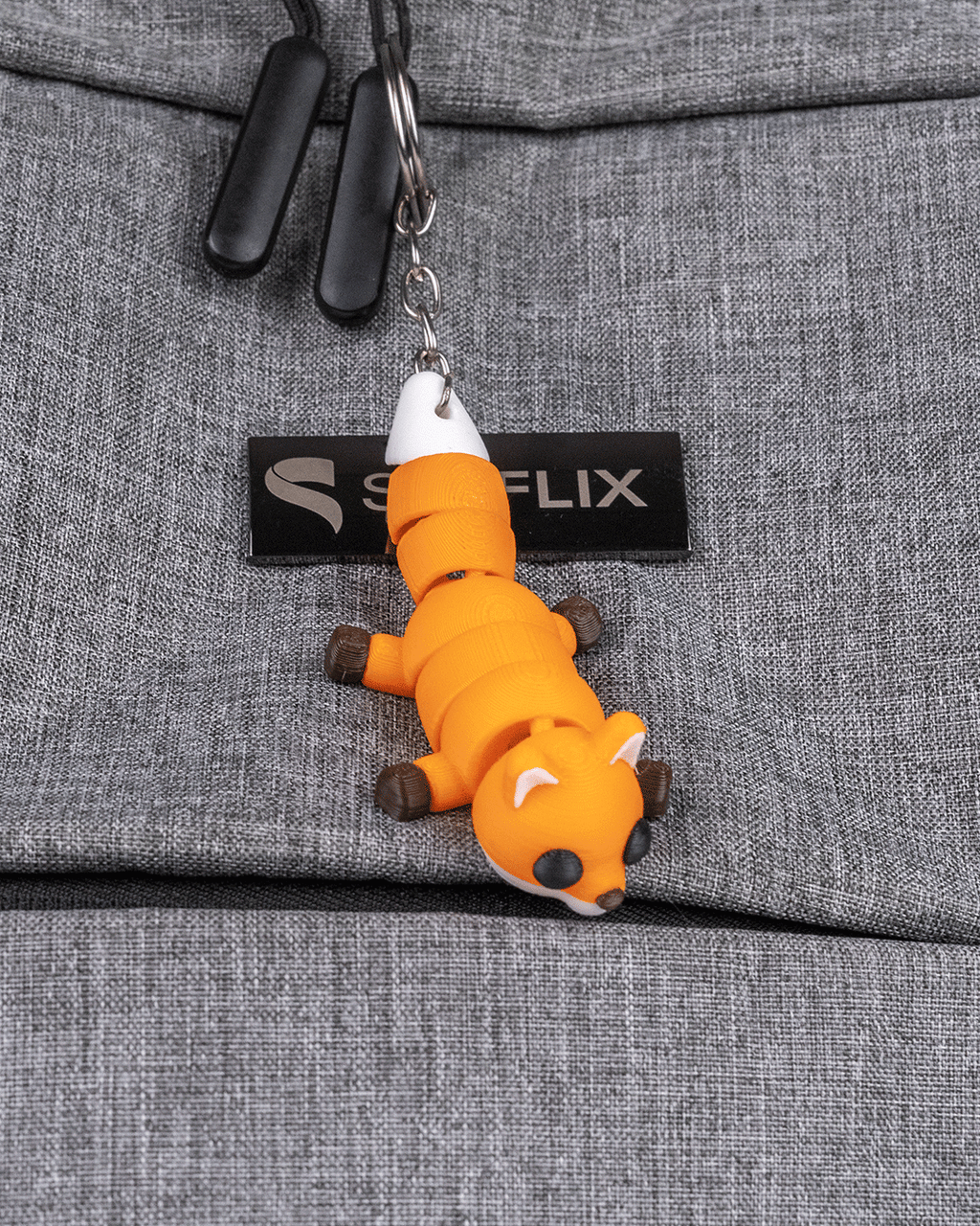 3D Printed Fox Linger — Decorative Collectible
