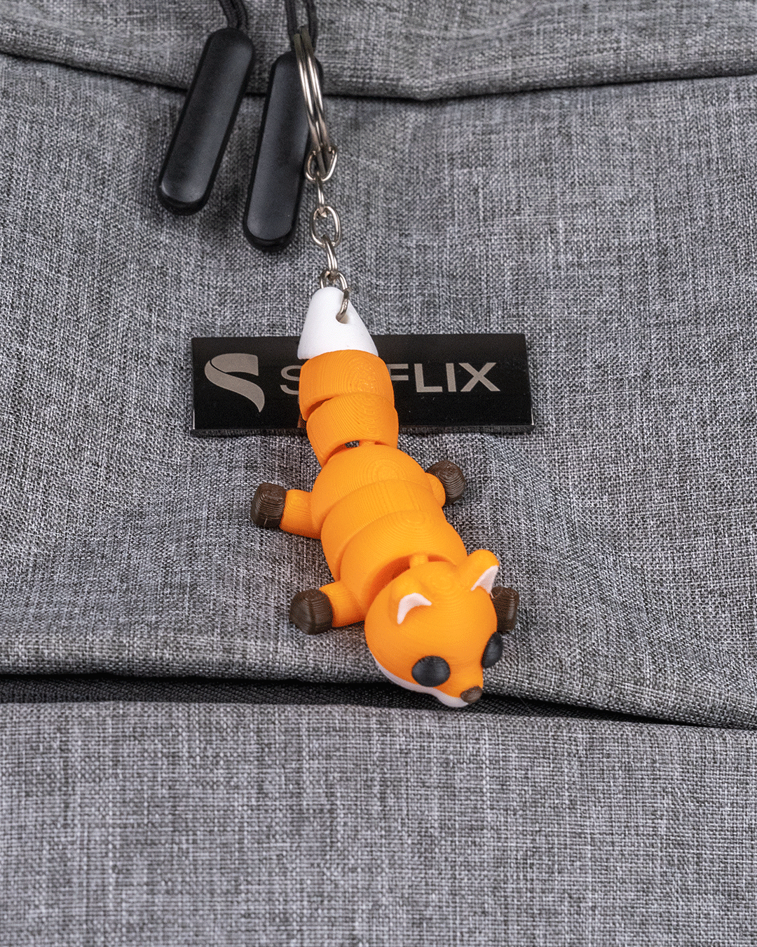3D Printed Fox Linger — Decorative Collectible