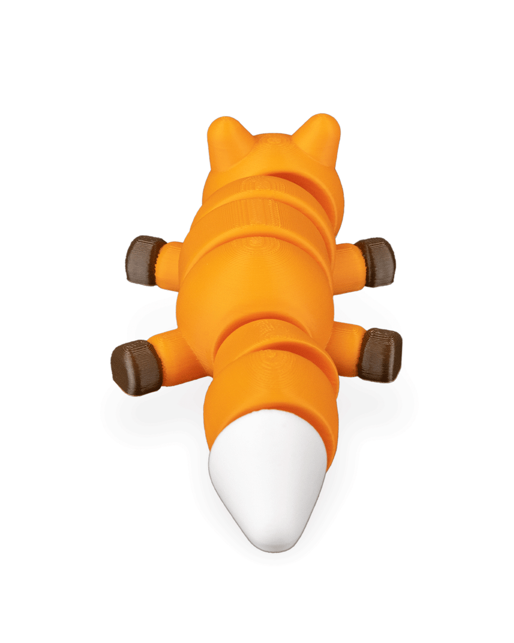 3D Printed Fox Linger — Decorative Collectible