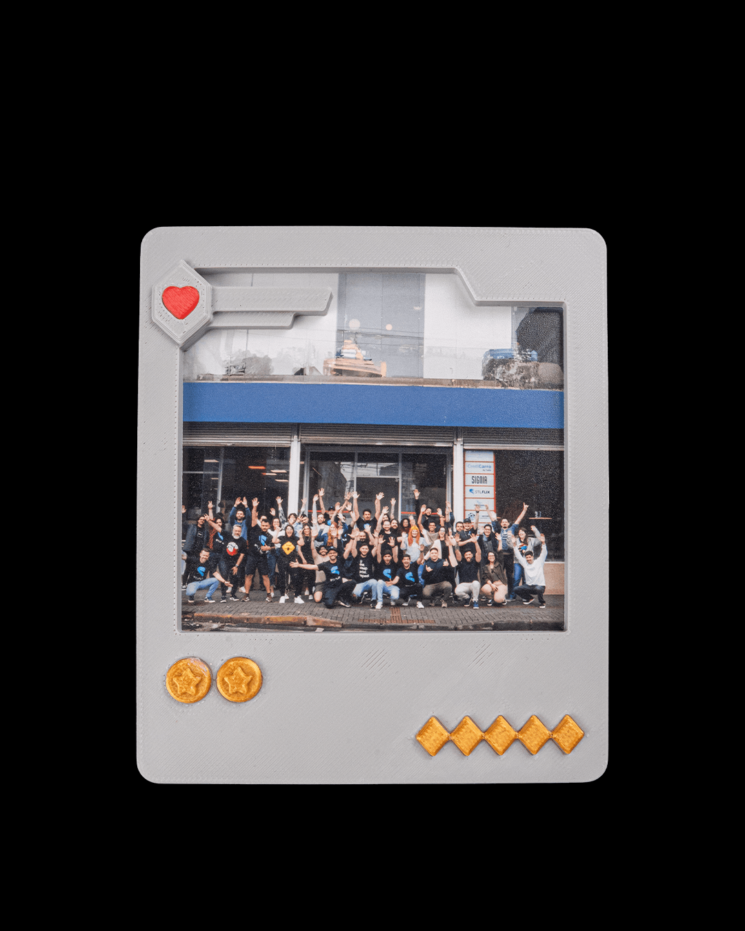 Game Card — Magnetic Photo Frame