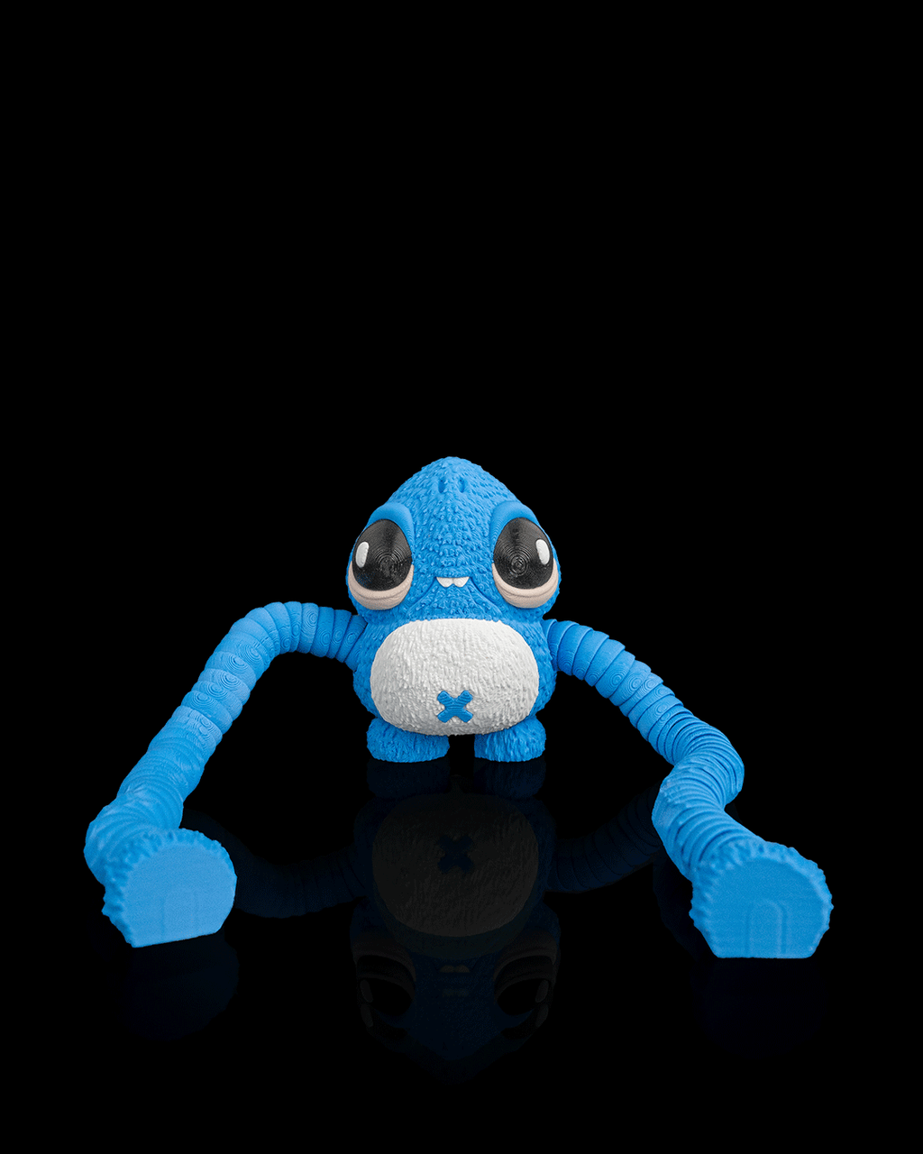 Gnasher — Sea Monster Articulated Fidget Keychain / Statuette