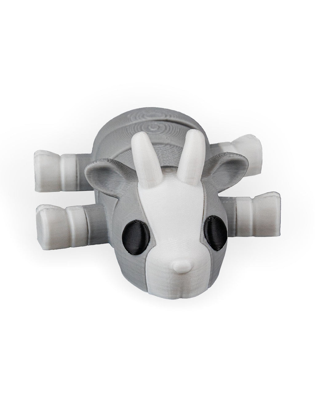 3D Printed Goat Nestle — Decorative Collectible