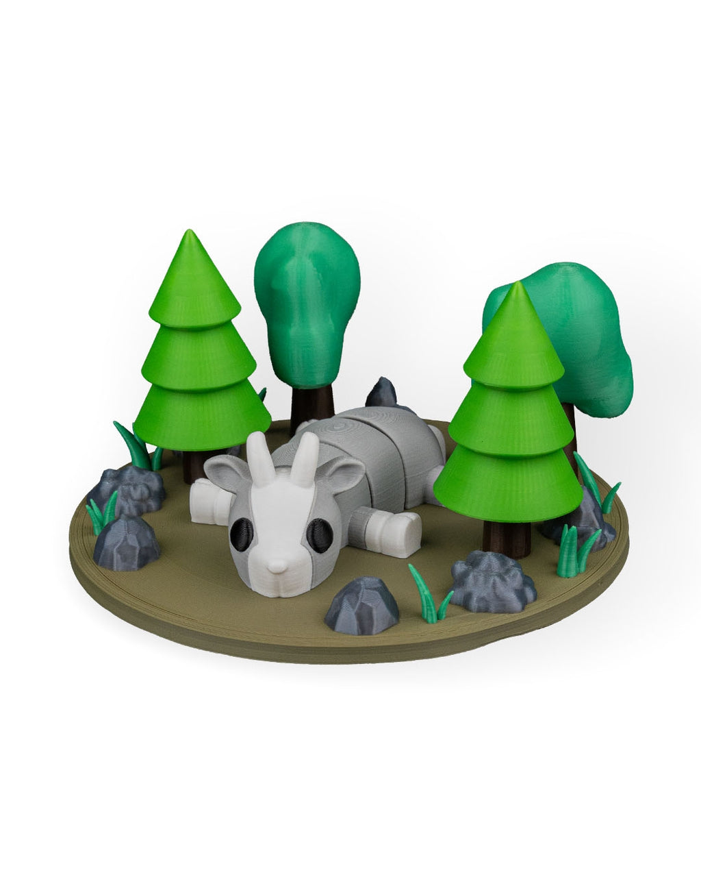 3D Printed Goat Nestle — Decorative Collectible