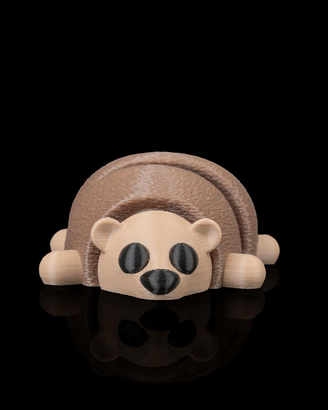 3D Printed Hedgehog Huddle — Statuette / Keychain