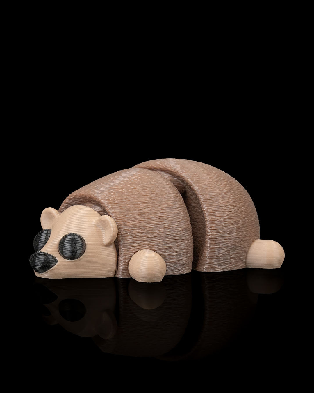 3D Printed Hedgehog Huddle — Statuette / Keychain