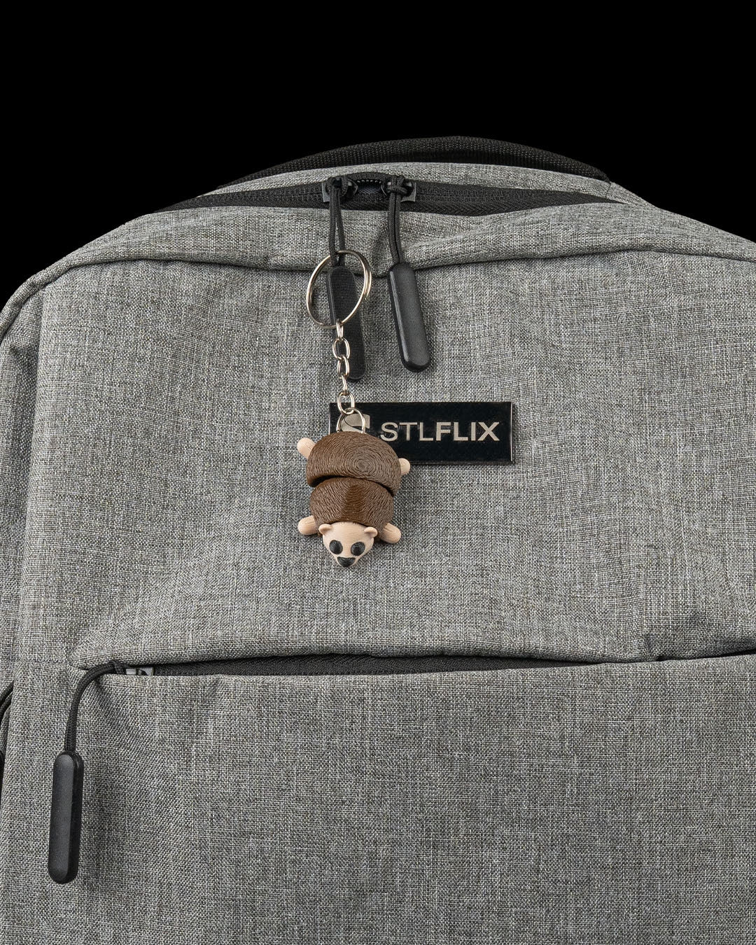 3D Printed Hedgehog Huddle — Statuette / Keychain