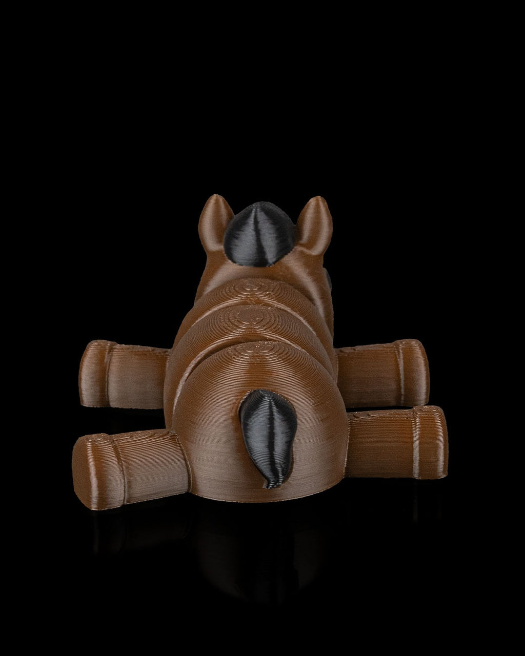 3D Printed Horse Pause — Decorative Collectible