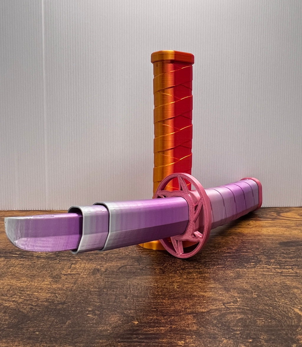 Retractable Katana Fidget Toy — Pocket Sword