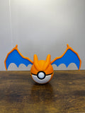 Charizard Poké Ball – Pokémon-Inspired Display Stand