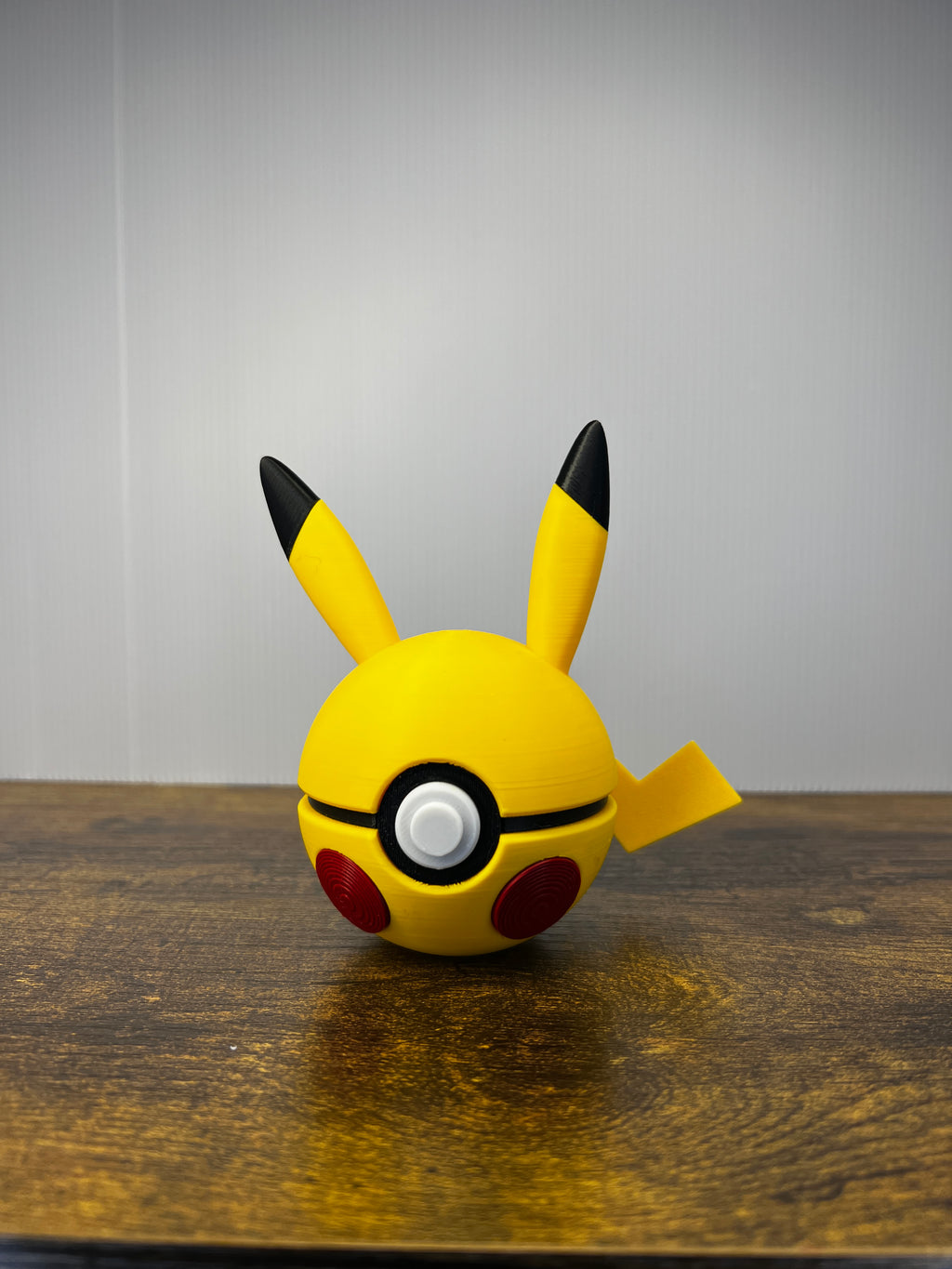 Pikachu Poké Ball – Pokémon-Inspired Display Stand