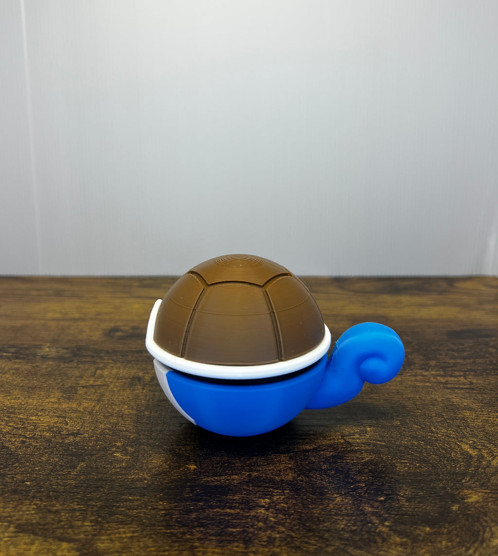 Squirtle Poké Ball – Pokémon-Inspired Display Stand