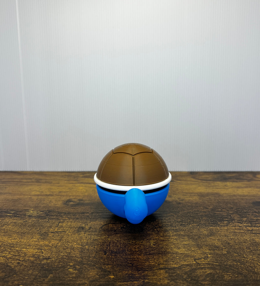 Squirtle Poké Ball – Pokémon-Inspired Display Stand