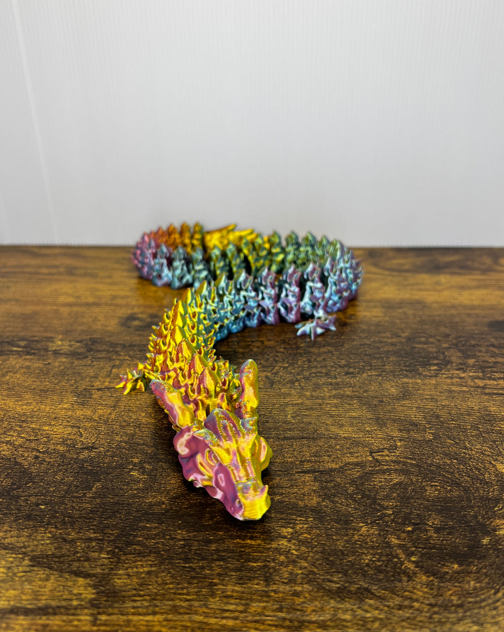 Articulated Dragon — 50cm Poseable 3D Printed Fidget Figure