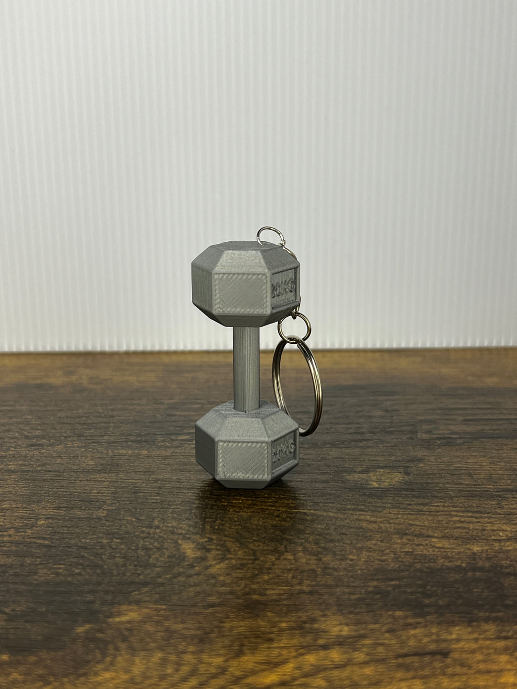 Dumbbell Keychain — 20KG Hex Weight
