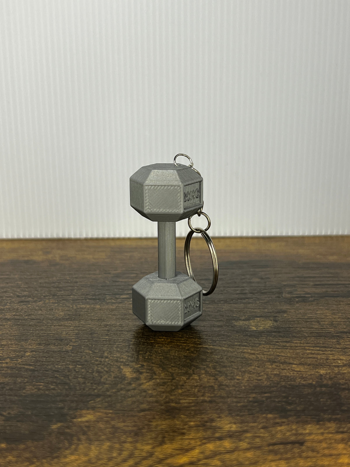 Dumbbell Keychain — 20KG Hex Weight