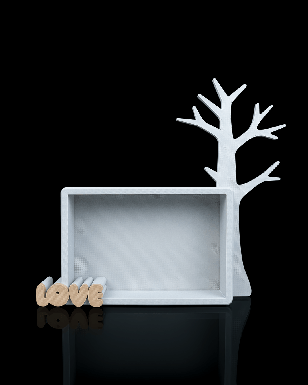 Keepsake Tree — Photo Frame & Jewelry Organizer