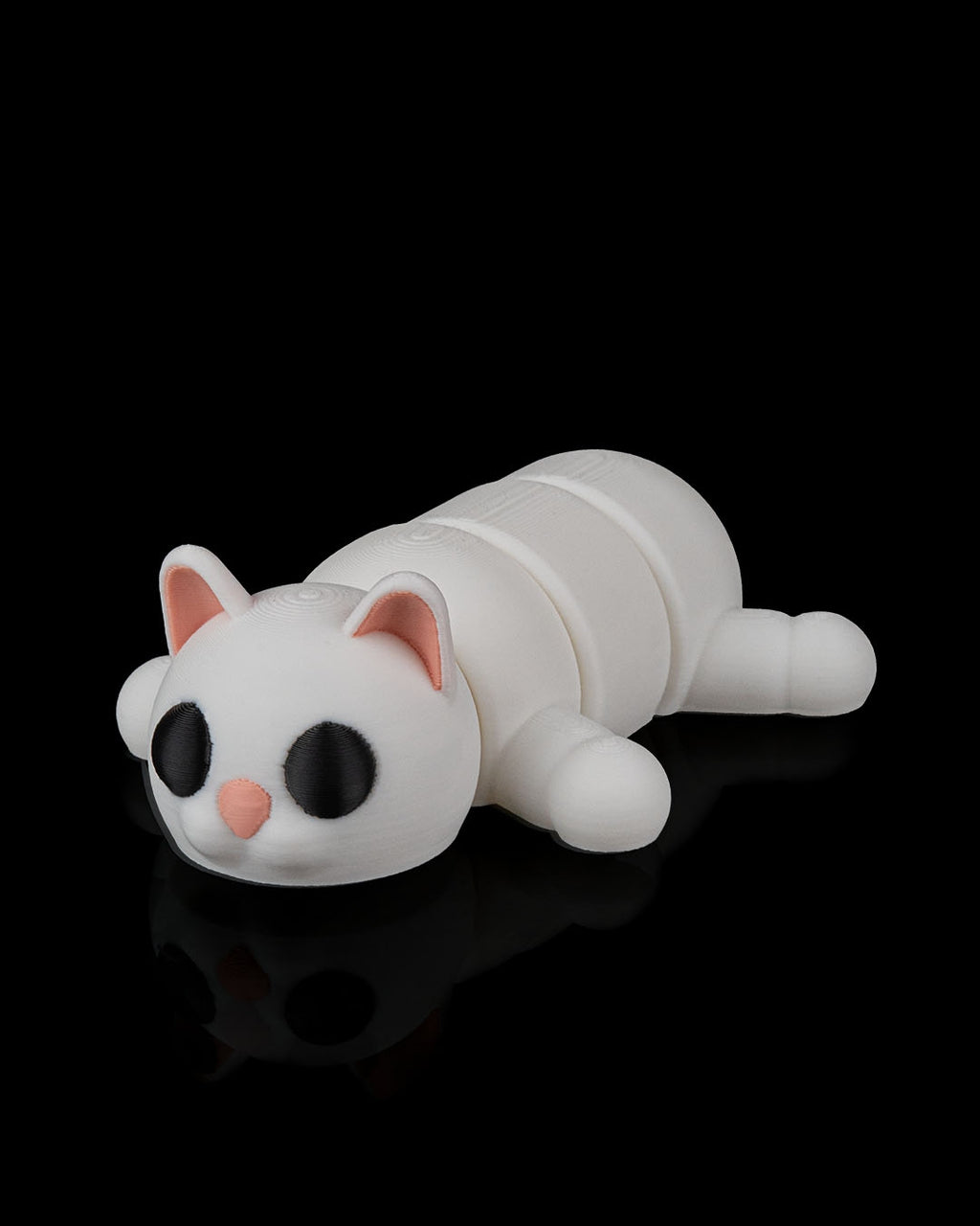 3D Printed Lazy Cat — Decorative Collectible
