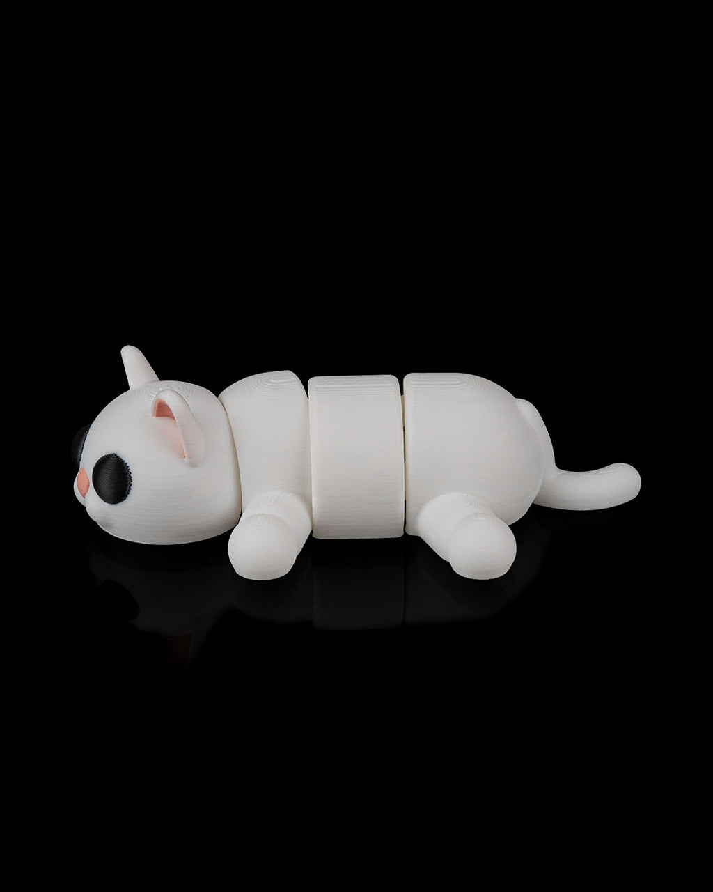 3D Printed Lazy Cat — Decorative Collectible