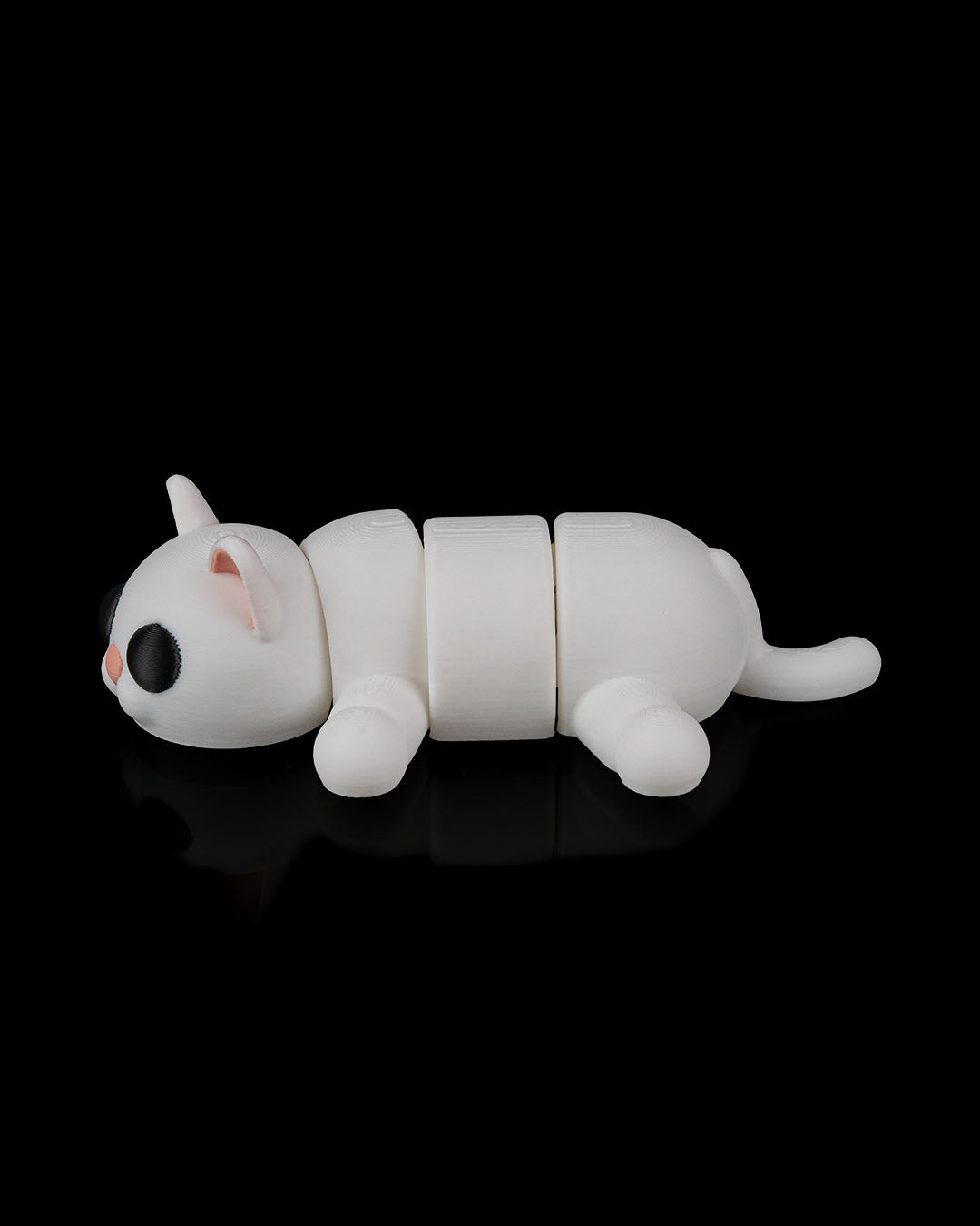 3D Printed Lazy Cat — Decorative Collectible