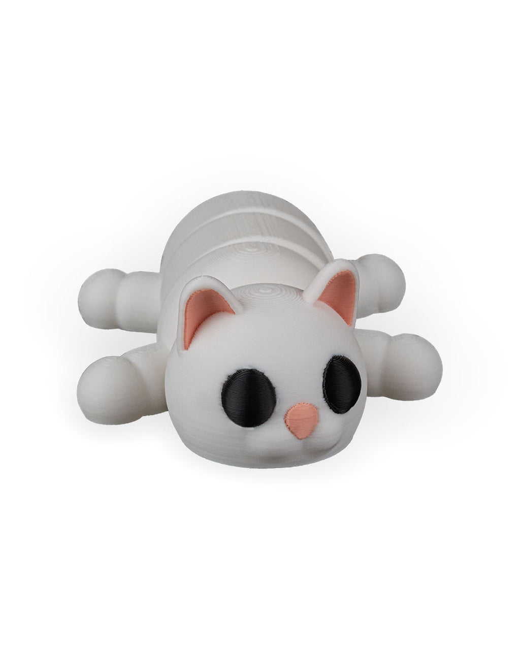3D Printed Lazy Cat — Decorative Collectible