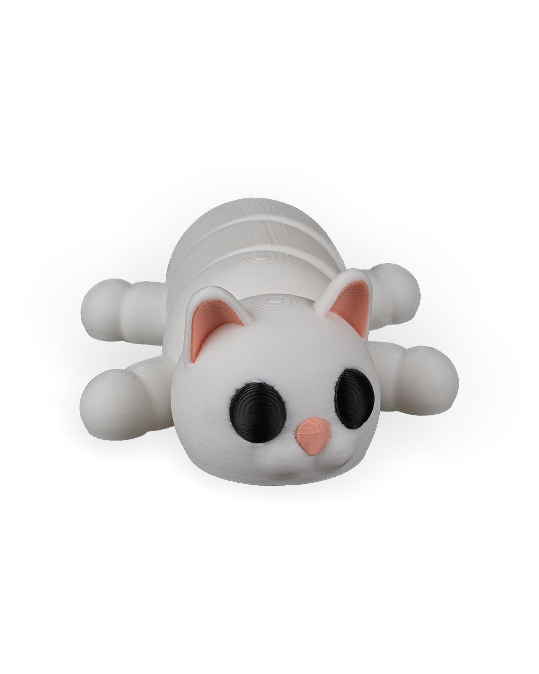 3D Printed Lazy Cat — Decorative Collectible
