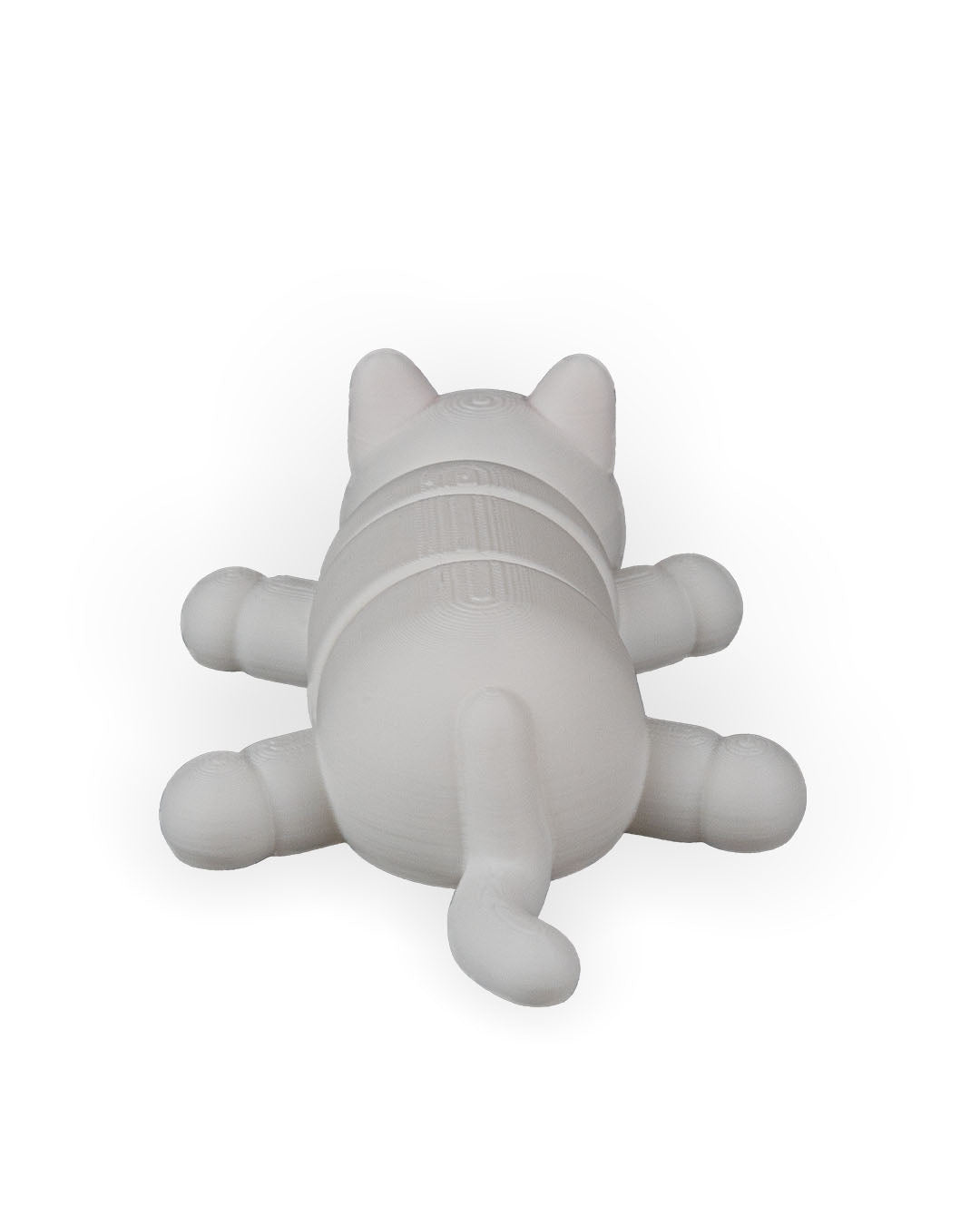 3D Printed Lazy Cat — Decorative Collectible