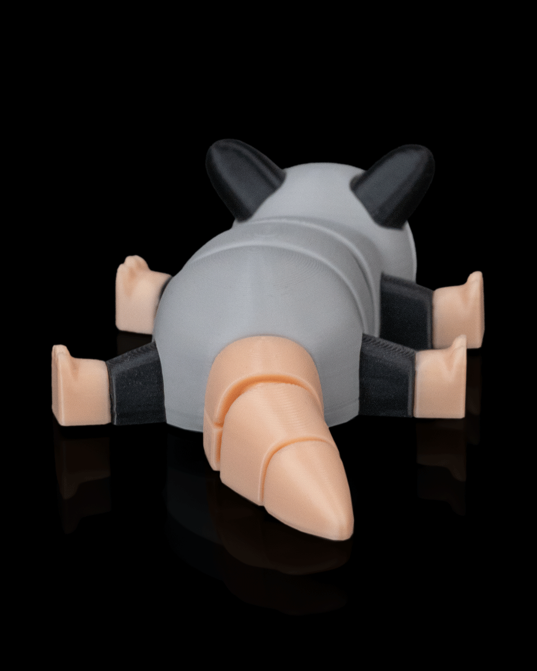 3D Printed Opossum Flop — Statuette / Keychain