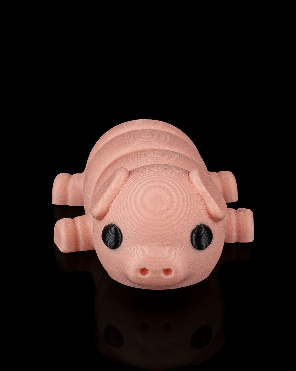 3D Printed Pig Plop — Decorative Collectible
