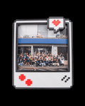 Pixel Snap — Magnetic Photo Frame