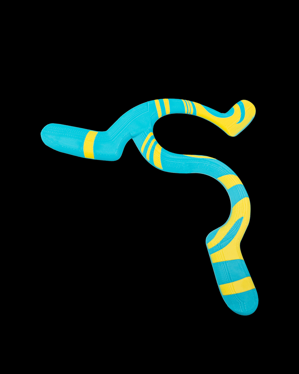 3D Printed Twisty Boomerang — Novelty Desk Fidget Toy