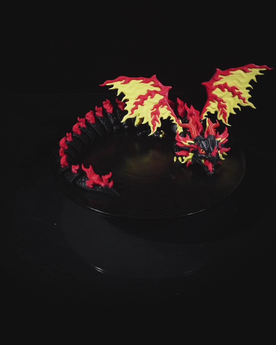Scorchwing Tyrant — Large Dragon Collectible (35cm)