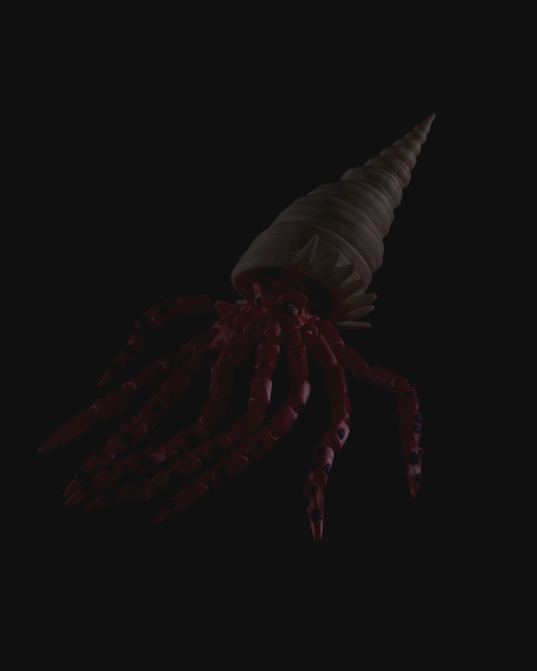 Finn, the Bigfin Squid — Articulated Poseable Collectible (20cm)