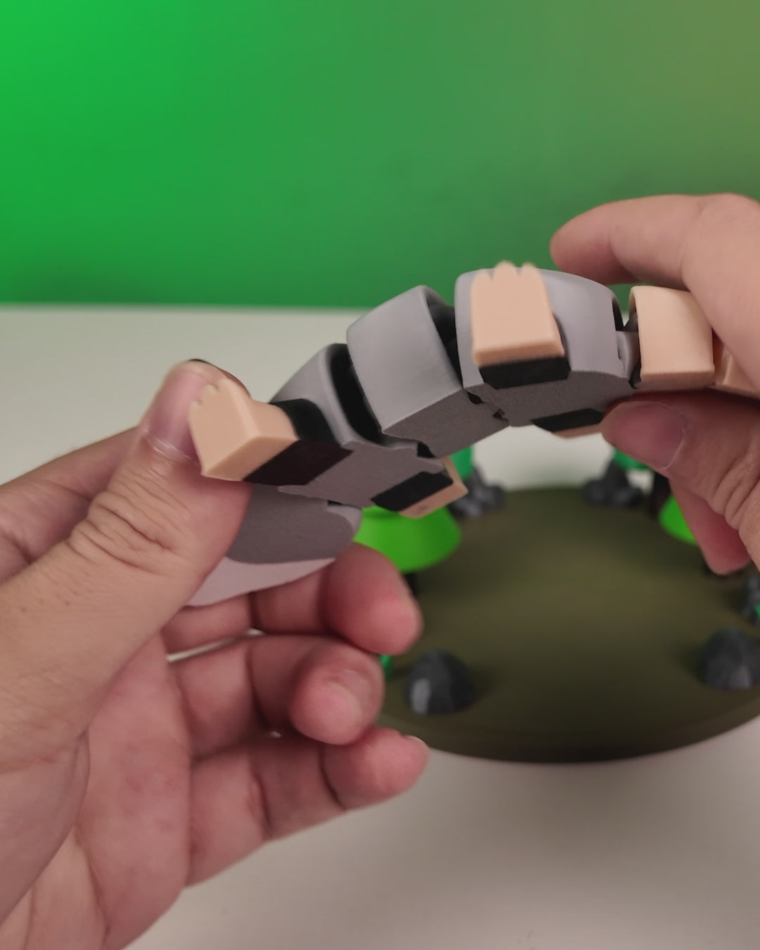 3D Printed Opossum Flop — Statuette / Keychain