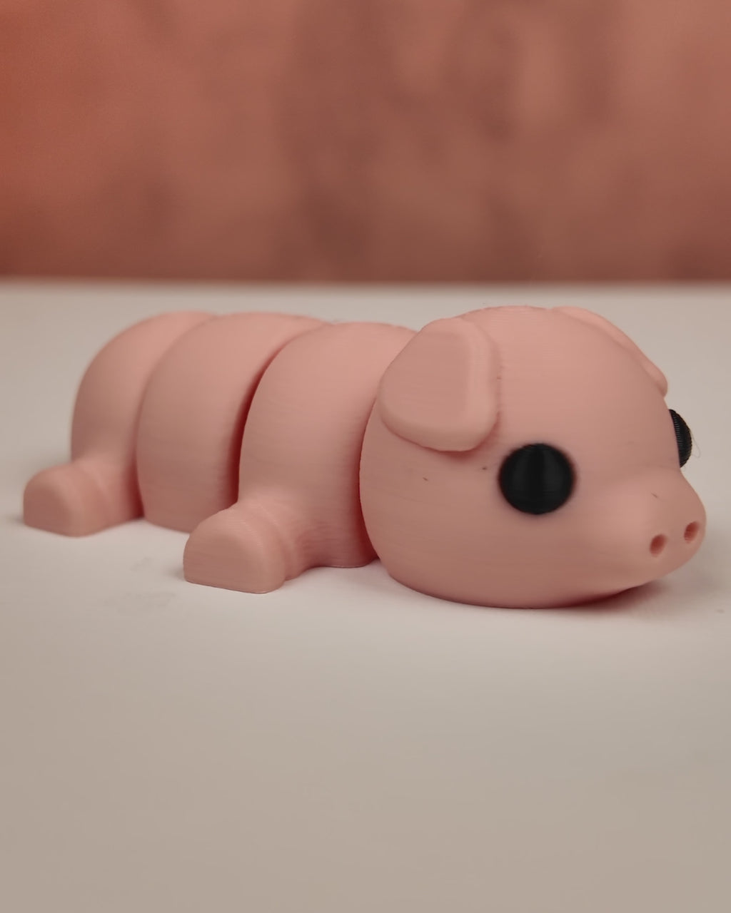 3D Printed Pig Plop — Decorative Collectible