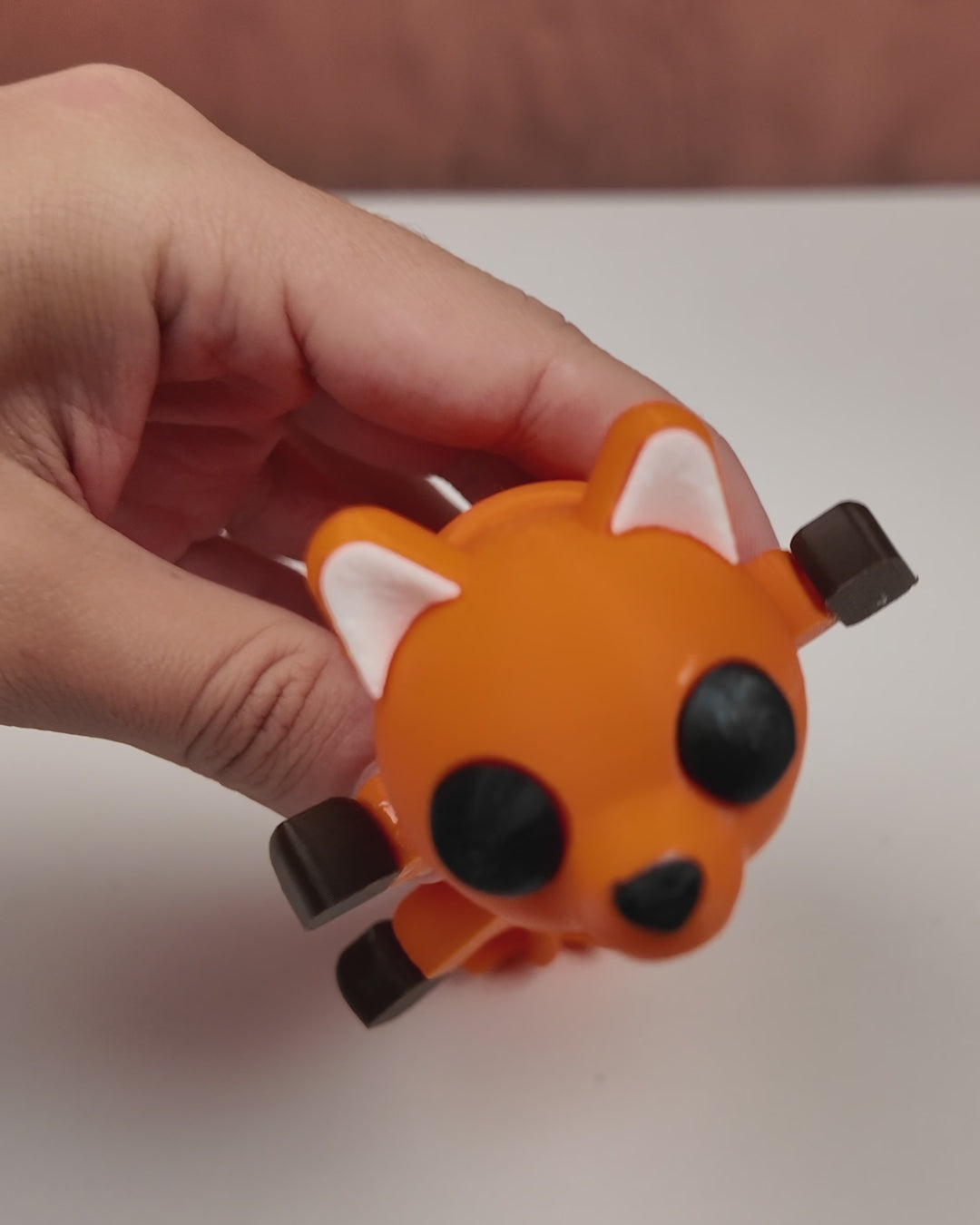 3D Printed Fox Linger — Decorative Collectible